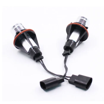 

2pcs Amber LED Angel Eye Marker Light Bulbs High Power Super Bright LED Light For BMW E39 E60 E63 E64 E53 5 6 7 X3 X5 5W
