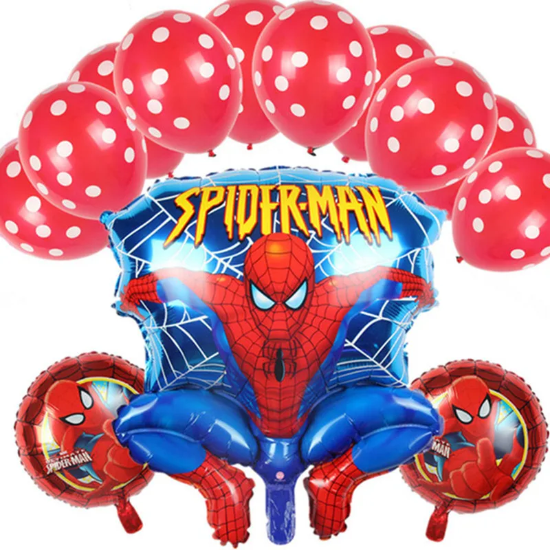 XXYYZZ-13pcs-lot-Spiderman-Balloon-Latex-Polka-Dot-Balloon-Spider-Man-Party-Inflatable-Helium-Foil-Balloons.jpg_640x640 (4)_副本