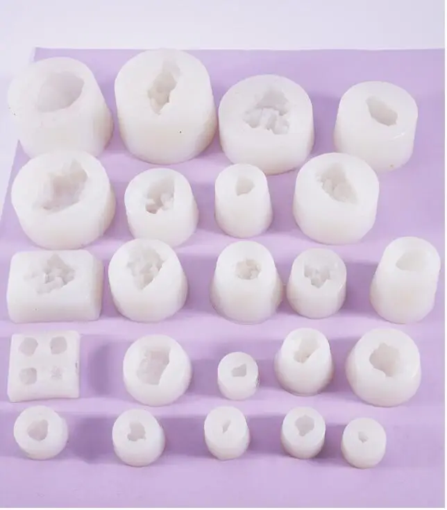 

Rockery ice cube silicone mold used to decorate pendant jewelry accessories sweater chain key ring epoxy resin making tools