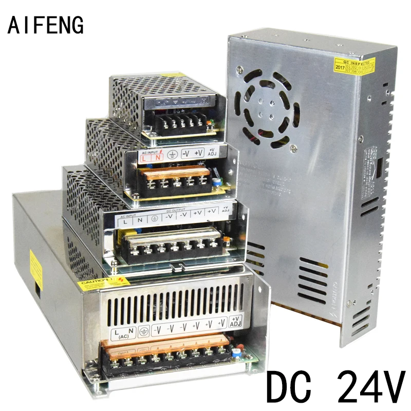 Импульсный источник питания AIFENG постоянный ток 24 В 1 А 2 3 5 15 25 импульсный