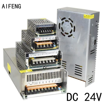 

AIFENG DC 24V Switching Power Supply 1A 2A 3A 5A 15A 25A Power Supply Switching Power AC 110V 220V To DC 24V For Led Strip Light