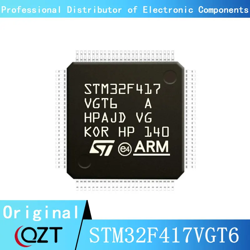10pcs/lot STM32F417 STM32F417VG STM32F417VGT6 LQFP-100 Microcontroller chip New spot stm32f417vet6 stm32f417vgt6 stm32f427vgt6 stm32f417ve stm32f417vg stm32f427vg stm32f427 stm32f417 stm32f ic mcu chip lqfp 100