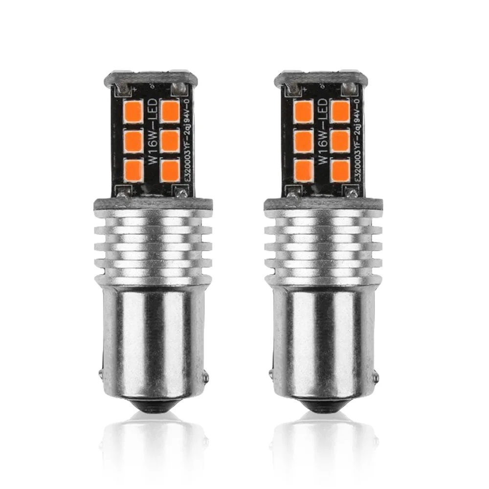 2 шт./лот 1157 светодиодный LED BAY15D 15 SMD Автомобильная задняя лампа стоп светильник
