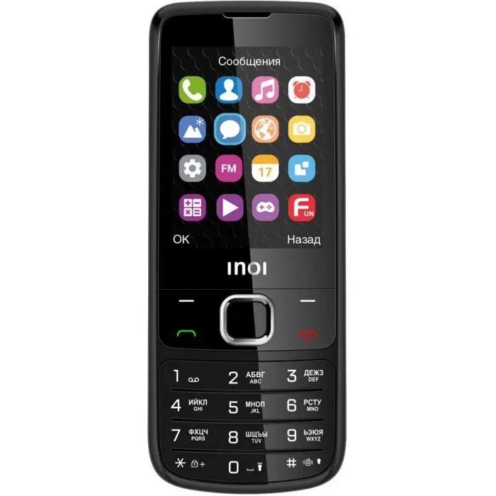 Мобильный телефон INOI 243 Black | Мобильные телефоны и аксессуары
