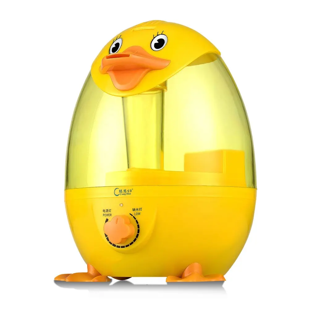 

Ultrasonic Humidifier Creative Cartoon Yellow Duck Humidifier Mist Maker Air Freshener Atomizer