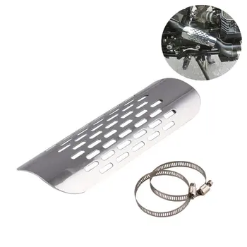 

MB-EX014-S Universal ACERBIS motorcycle moto Exhaust system escape Muffler Silencer Protector guard