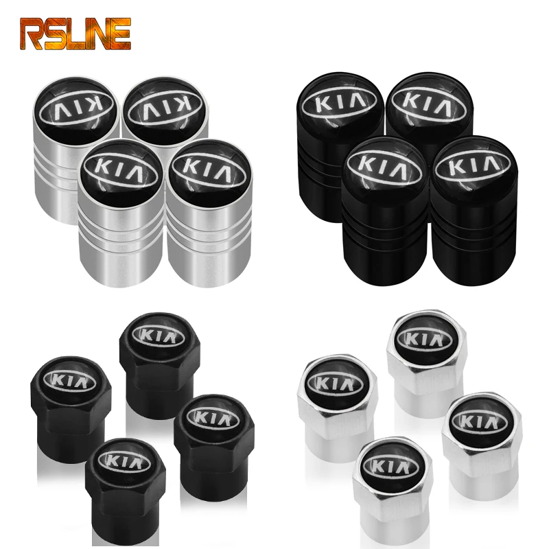 

HOT 4PC Car Wheel Tire Valve Stem Cover Caps For Kia Ceed Rio Sportage R K3 K4 K5 Ceed Sorento Cerato Optima 2015 2016 2017 2018