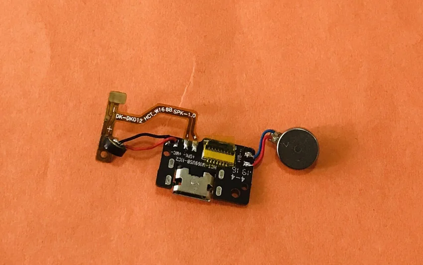 

Used Original USB Plug Charge Board +MIC Microphone For Blackview A60 Pro MTK6761 Quad Core Free shipping
