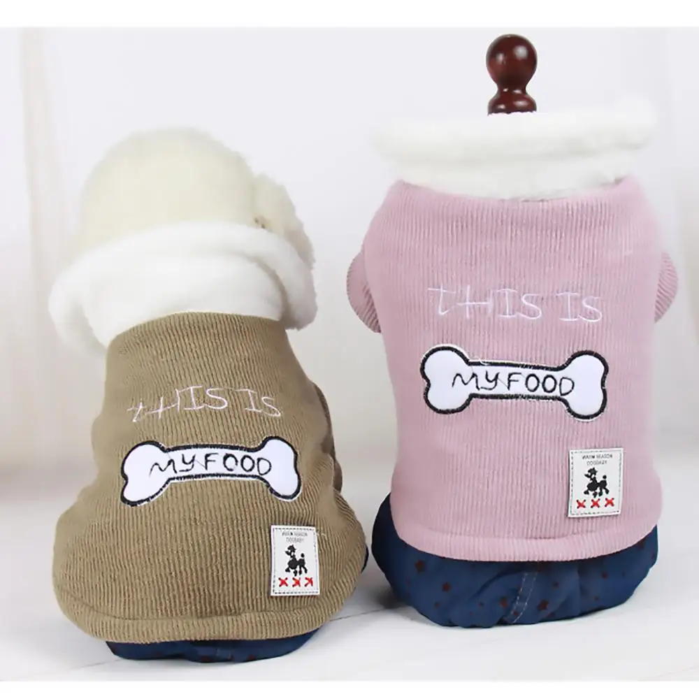 

Winter Newest 2019 Autumn and Winter Dog Clothes Super Warm and Comfortable Pet Cotton Clothes Thickening Four-legged Clothes
