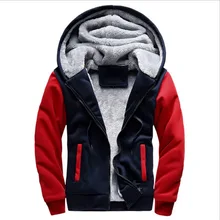  2022 New Men Hoodies Winter Thick Warm Fleece Zipper Men Hoodies Coat Sportwear Male Streetwear Hoodies Sweatshirts Men 4XL 5XL 