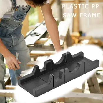 

Cutting Angle Plastic Support Plastic Pp Saw Frame, Plastic Pp Miter Woodworking Angle Support Tools Cabinet, Saw Cutting Z9J0
