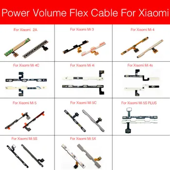 

Power & Volume Button Flex Cable For Xiaomi Mi 2a 3 4 4c 4i 4S 5 5c 5X 5s Plus Audio Control & Power Flex Ribbon Cable Repair