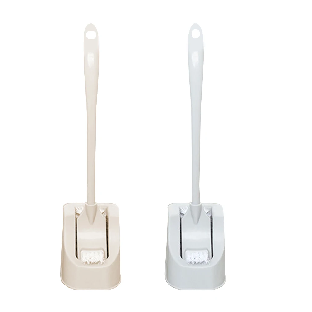 Toilet Brush Cleaner Lovely Bathroom Set Washroom Accessories Plastic Bath Cleaning Tool