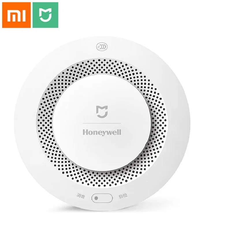 Xiao mi jia Honeywell пожарная сигнализация детектор Пульт дистанционного управления звуковая визуальная сигнализация заметка работа с приложением mi Home