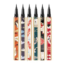 Черная губчатая подводка для глаз, Водостойкая Подводка для глаз, не головокружающая краска, подводка для глаз Imperial Palace