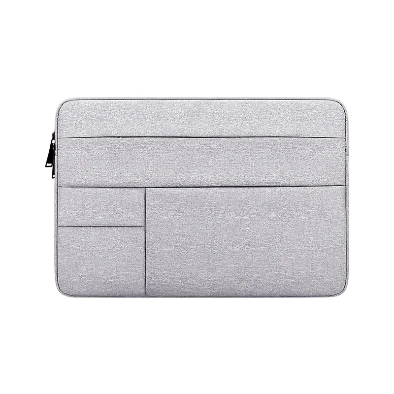 Grey Сумка для ноутбука для Macbook Air Pro retina 11 13 15 чехол для ноутбука водонепроницаемый чехол карманная сумка чехол для планшета для DELL Xiaomi lenovo - Цвет: Grey