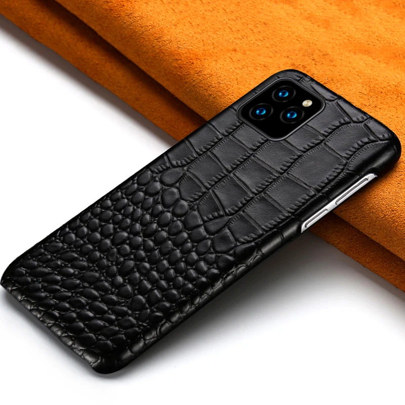 Чехол для телефона LANGSIDI из натуральной кожи iphone 11 Pro max 12 XS XR X 6 6S 7 8 plus роскошный