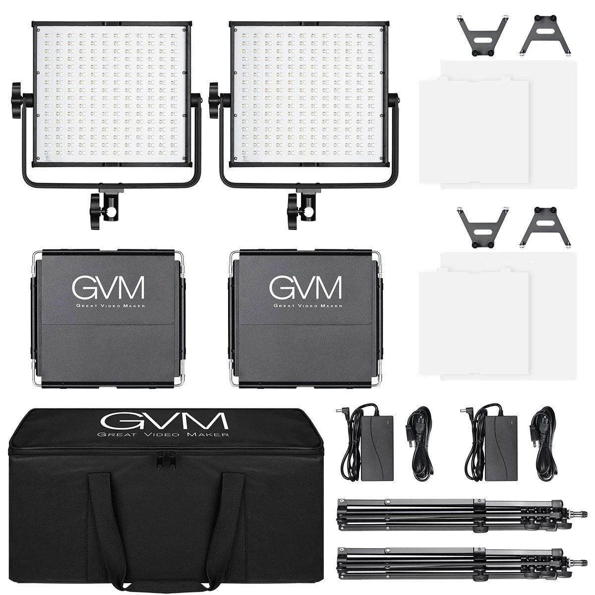 Gvm-写真スタジオ用LEDライト,写真照明用ライト,rgb GVM-50RS - AliExpress