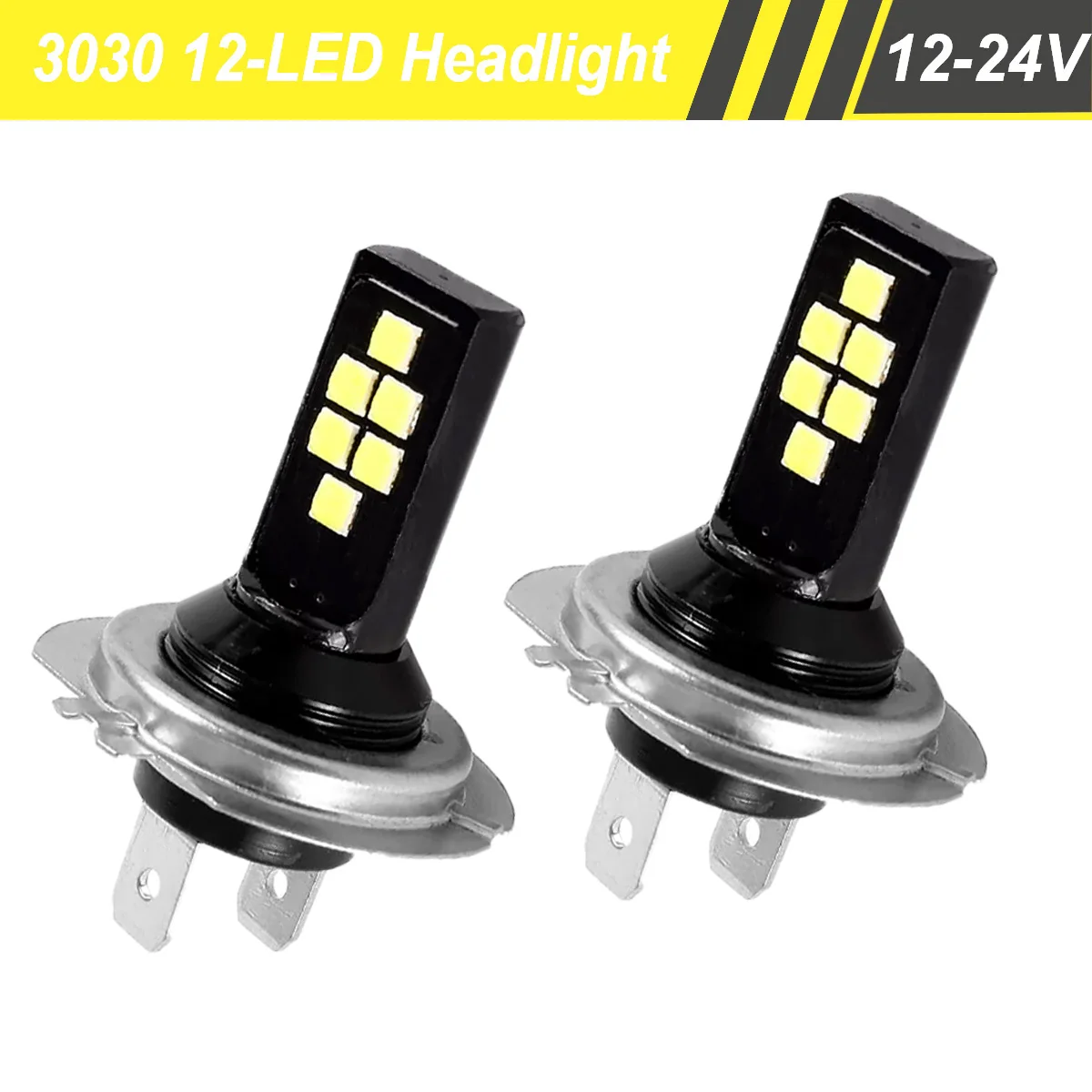 

2x H4 H8 H11 H1 H3 H7 9005 9006 3030 светодиодный дневные ходовые огни 12V Белый 6000 К Противотуманные фары лампы фар автомобиля дальнего света автомобилей Дневные ходовые передняя лампа 12 Вт 1200LM