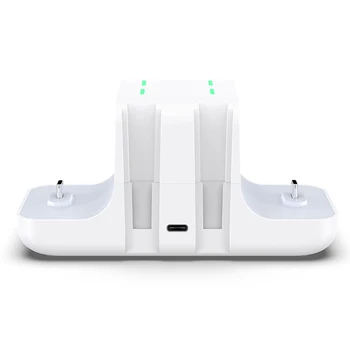 

For 4-Slot Charger Stand Charging Dock Base Station For Nintendo Switch For 4-Slot Chargers Random Color Charger For Nintendo