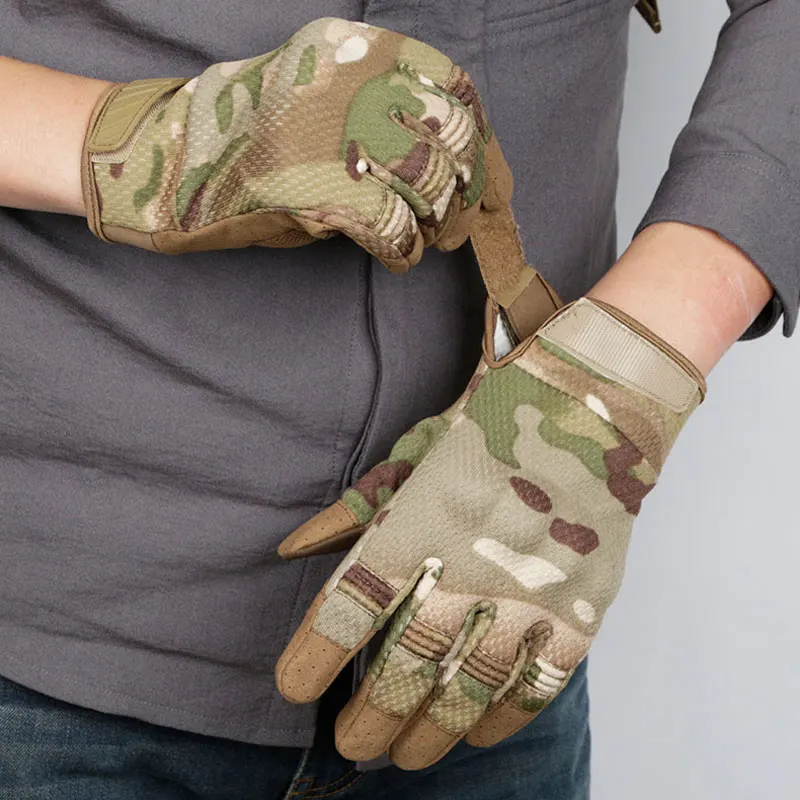 Touch Screen Shooting Gloves Tactical Airsoft Combat Hunting Paintball Anti-Skid