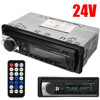 

Car Electronics Radios 1pc JSD-520 24V Car bluetooth Stereo MP3 Player FM Radio USB SD AUX + Remote