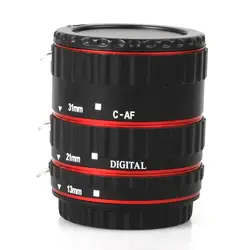 Новое металлическое Крепление Авто AF Макро Удлинитель/кольцо для Canon EF-S объектив T5i T4i T3i T2i 100D 60D 70D 550D 600D 6D 7D