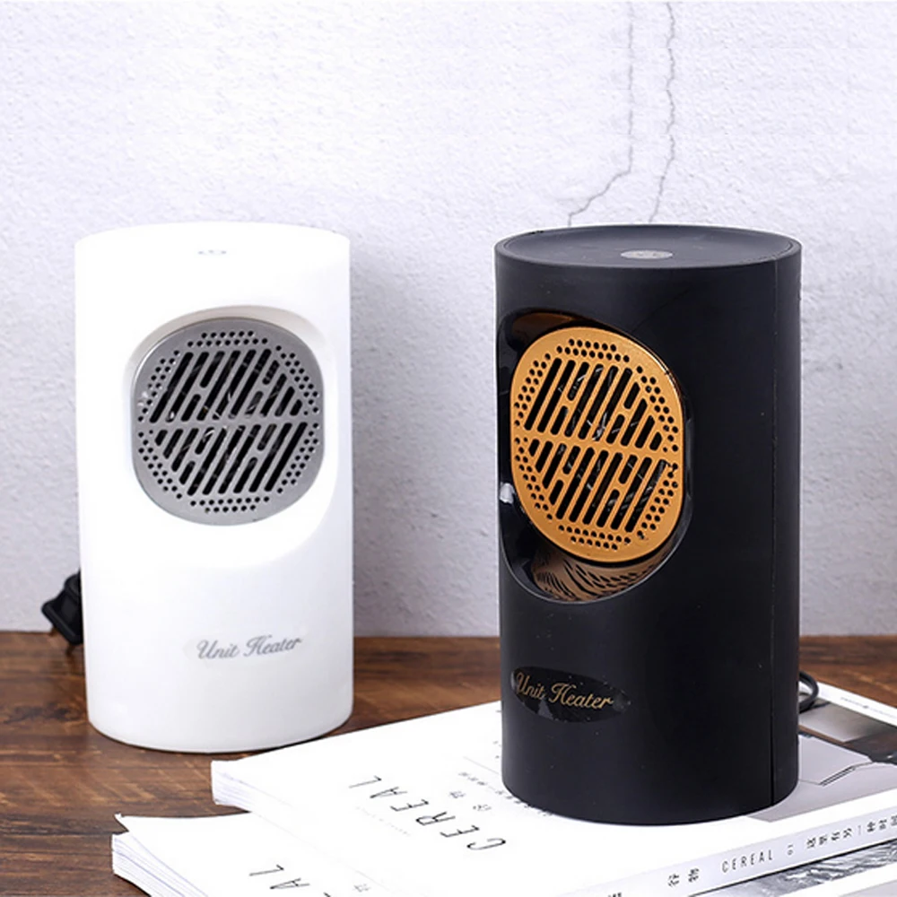 

Portable Heater Fan with Over-Heating Tip-Over Protection Home Office Hot & Cold Wind Touch Screen Version Desktop Winter Heater