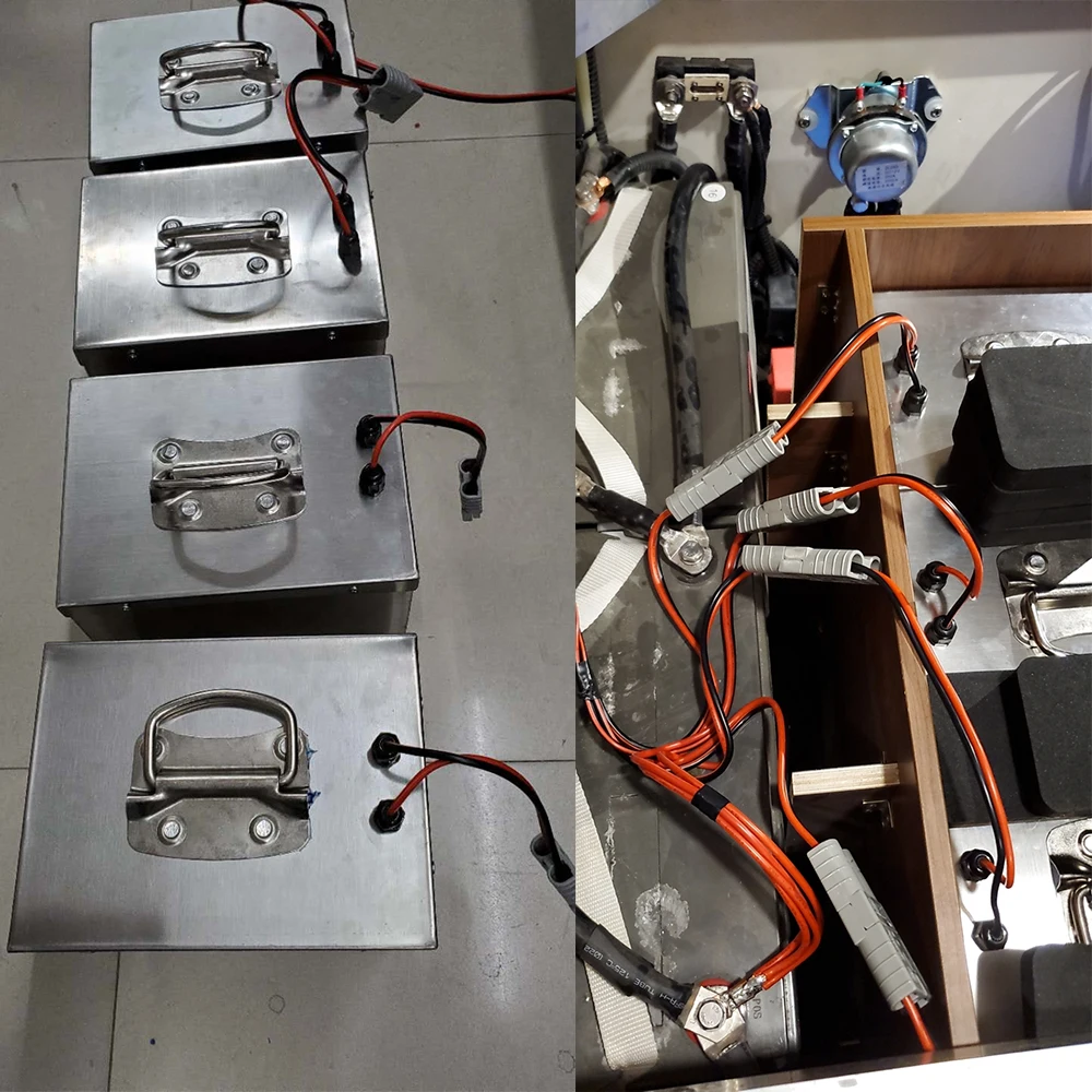 JKM 600V 50A 10 AWG Anderson plug EC5 female терминал аккумулятора вилочный погрузчик Солнечный
