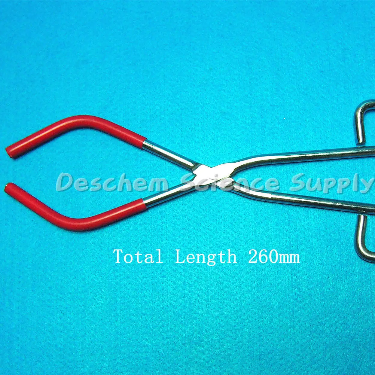 Lab Beaker Tongs Iron Holder Clip Total Length 260mm