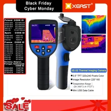 

XEAST XE-32/XE-33 Handheld Thermal Imager Color Screen Floor Heating Floor Drain Temperature And Humidity Measuring Instrument