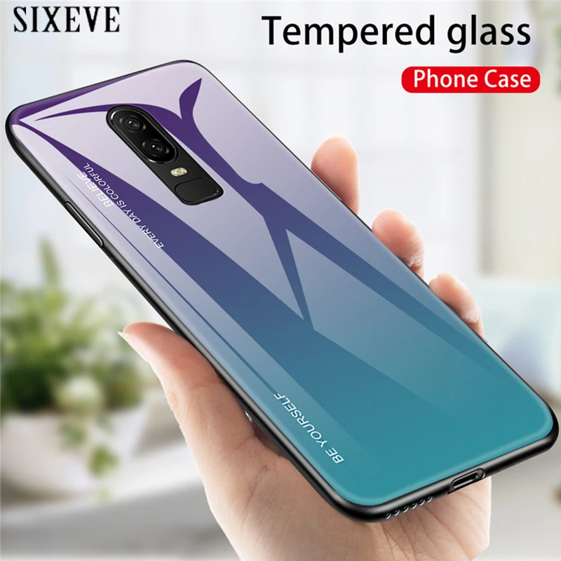 Чехол для OnePlus 9 9Pro 8 7 7T Pro 9H из закаленного стекла роскошный цветной чехол телефона