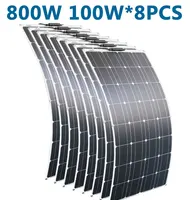 DGSUNLIGHT-Panneau Solaire Portable, Cellules à Plaque, Silicium Allin MonocBN, Flexible, 100W, 200W, 12V, 18V, 800W 1