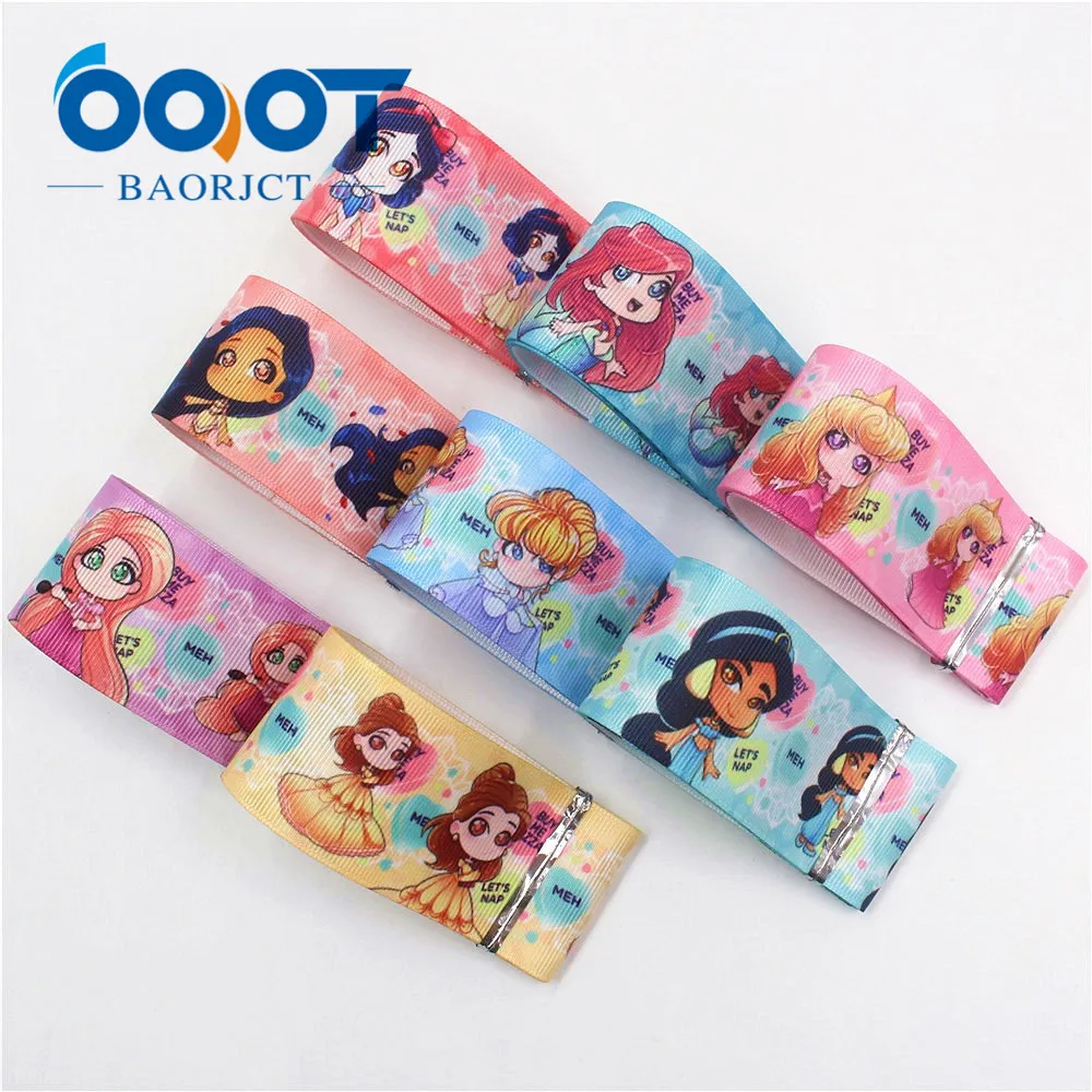 OOOT BAORJCT I-19906-2085 38 мм 10 ярдов мультфильм тепловой передачи печатных корсажные ленты
