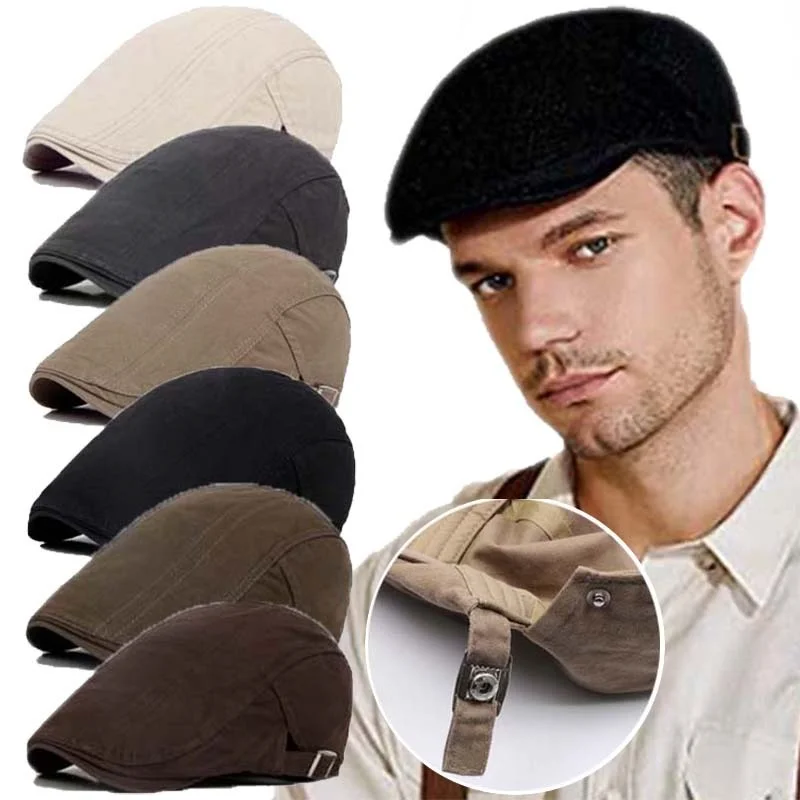 Men Berets Spring Autumn Casual Street Beret Hat Retro England Hat Wild Octagonal Cap Fashon Hats Caps