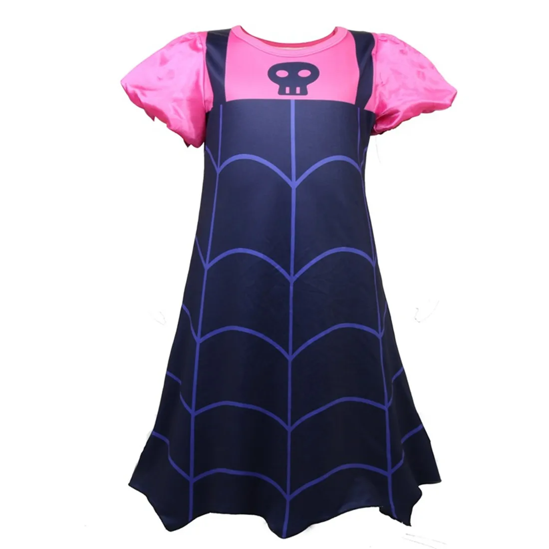dress Vampirina платье для маленьких девочек Рождественское платье принцессы для девочек платья для детей, детская одежда, детская одежда для Хэллоуина, Косплэй костюм для девочек - Цвет: dress