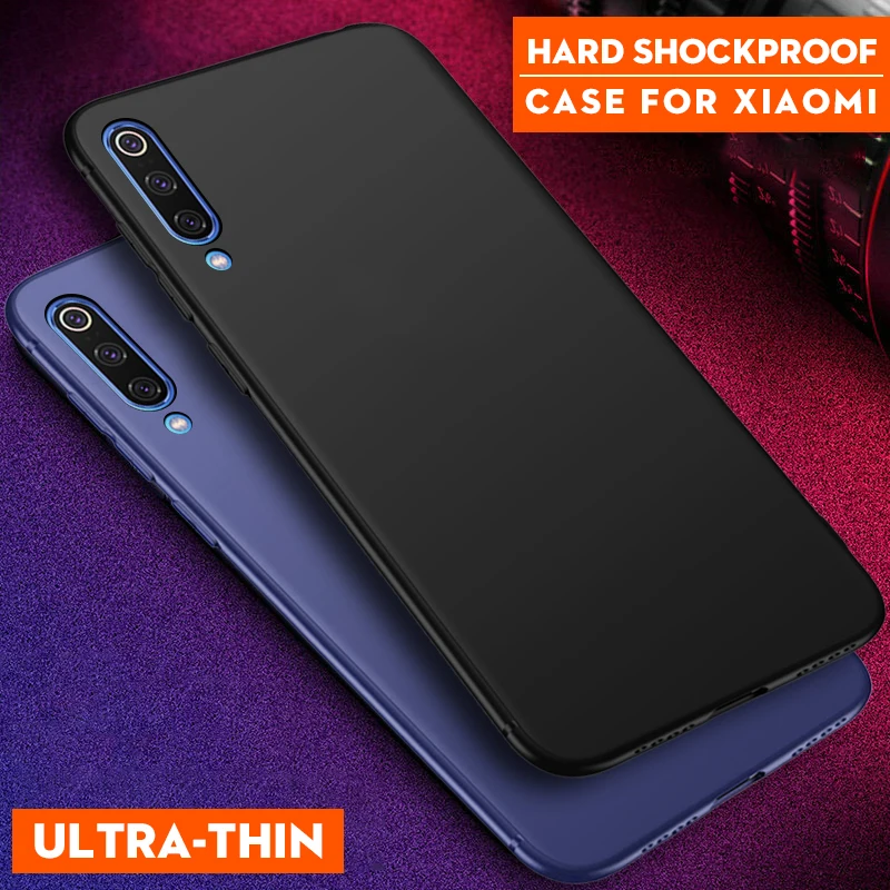 

For Xiaomi Xiomi Mi 9 MI9 Case Slim Matte PC Hard Shockproof Cover For Xiaomi 8 Lite A2 Lite Case Coque For Redmi Note 7 Case