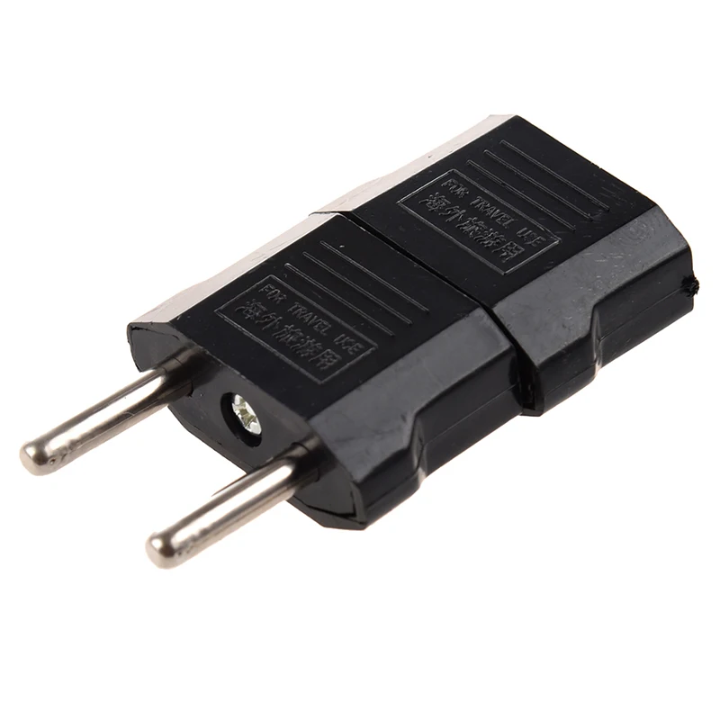 2 х конвертер штекер Адаптер Американский в Европейский текущая вилка