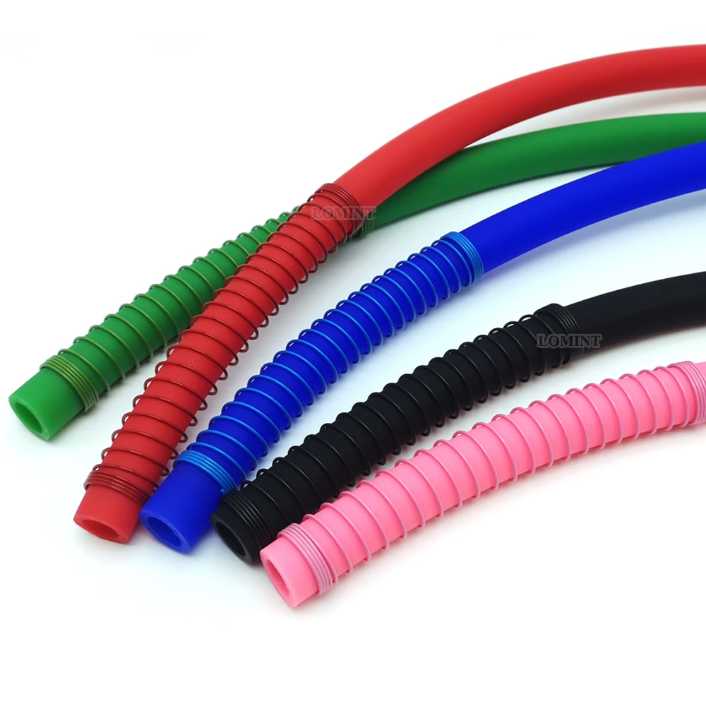 Multipurpose Colorful Springs For Hookah Silicone Hose High Elastic Shisha Home Hardware Accessories 17.5mm Inner Diameter