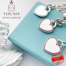 

A House 1:1 925 Sterling Silver Custom Pig Nose Sterling Silver Bracelet Men And Women Couple Gifts Luxury Personalized Jewelry