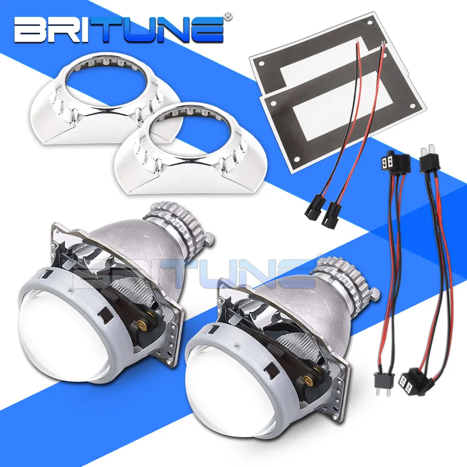 HIDProjectorLensForBMW3E46RetrofitZKWBixenonHeadlightsD2S