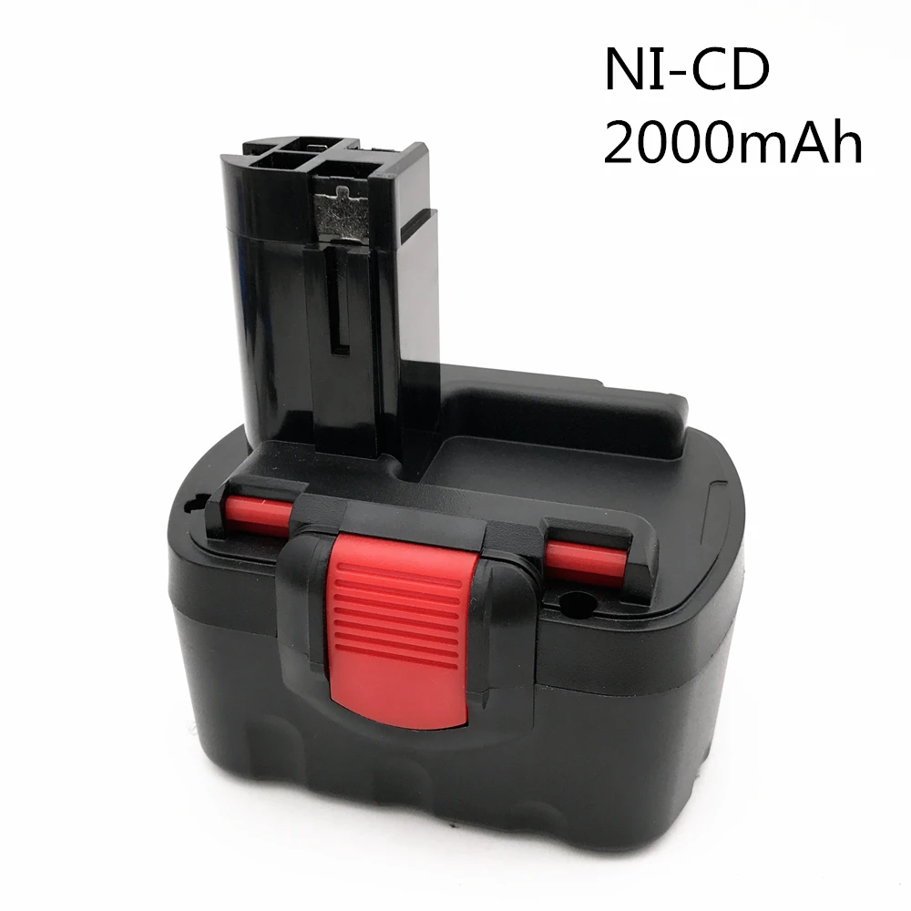Перезаряжаемый Ni CD аккумулятор для электроинструмента Bosch 14 4 в 2000 мАч BAT038 15614 1661