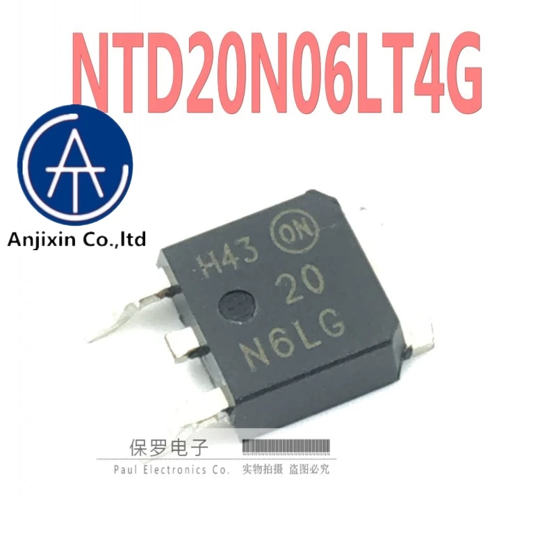

10 шт. 100% оригинальный и newMOS FET NTD20N06LT4G 20N06LG TO-252 SMD, в наличии