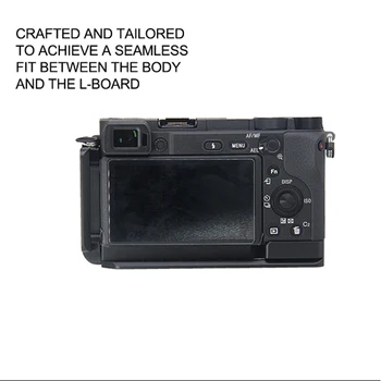 

Aluminum Alloy Hand Grip Durable Camera Photography Accessories Quick Release Plate L Type Portable Hollowed For Sony A6400