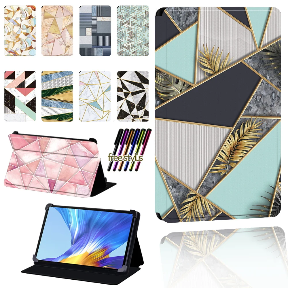 

Pu Leather Case for Huawei, Scratch-resistant Case, Lightweight Protective Case for Huawei MatePad / Honor V6 / Enjoy Tablet 2