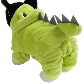 

Halloween Pets Dog Puppy Hoodie Clothes Cute Dinosaur Party Cosplay Costume