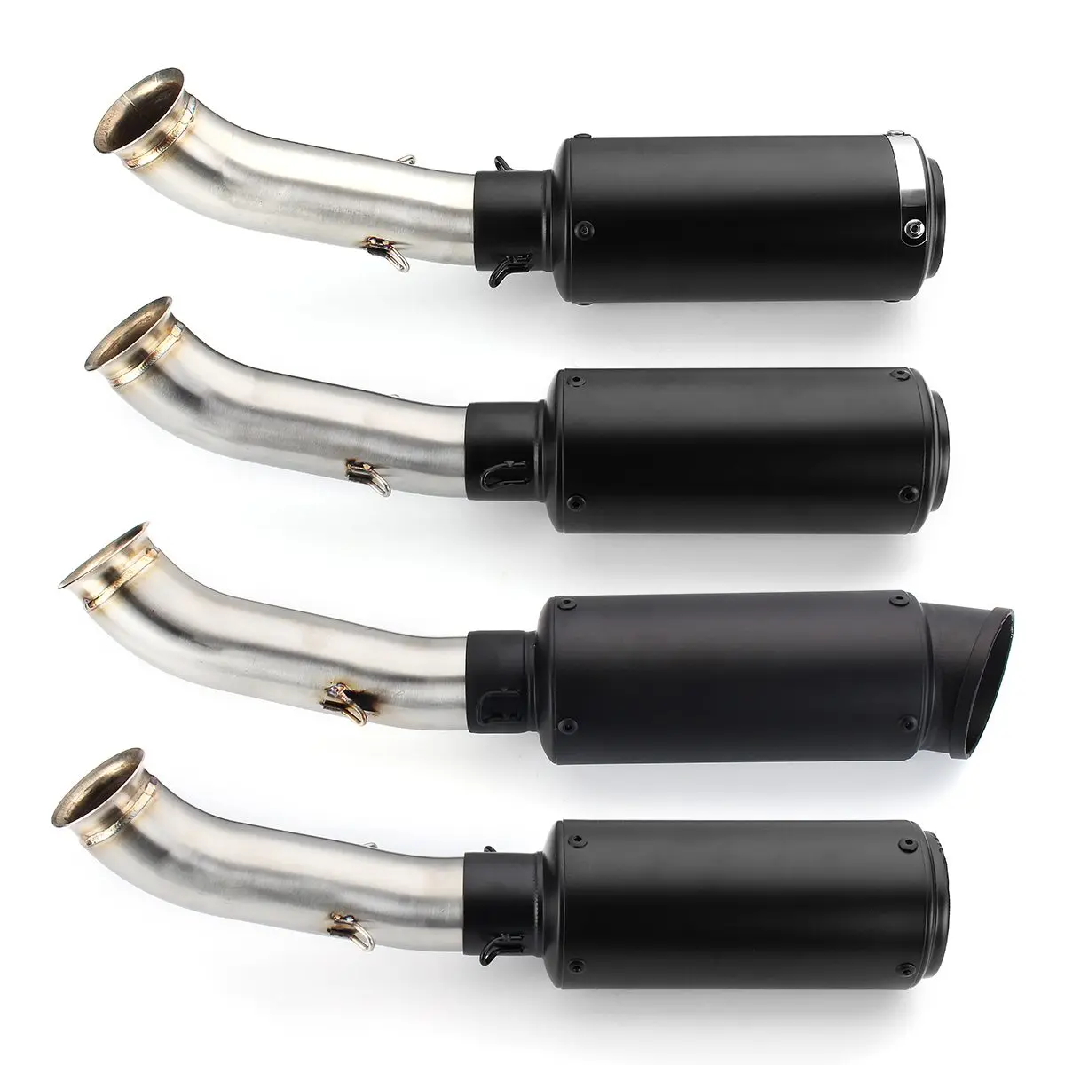 

Hot Sale 51mm Motorcycle Exhaust Muffler Pipe Slip On Mid Link Pipe For KTM DUKE 125 250 390 RC 2017 2018