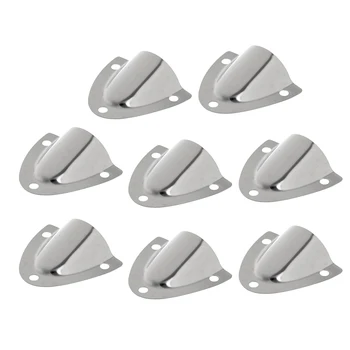 

8x Small Clam Shell Vent Cowl Ventilator 316 Stainless Steel Marine Hardware - 1.57 x 1.77 inch