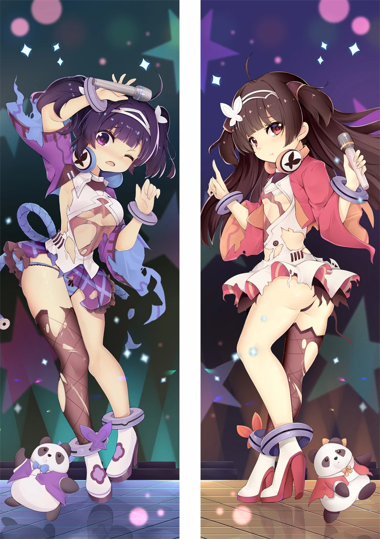 Azue Lane Roc Ning Hai Anime Dakimakura Decorative Pillow Case Cover Hugging Body Pillow Case Aliexpress