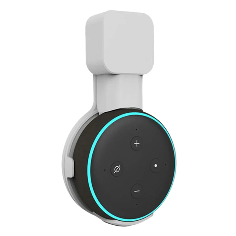 Настенный кронштейн для Amazon Echo Dot 3& Google Home& Nest мини аудио Стенд Вешалка - Цвет: B White
